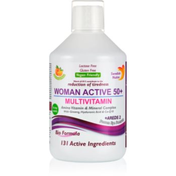 Swedish Nutra Multivitamin Woman Active 50+ multivitamine pentru femei