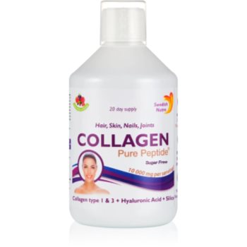 Swedish Nutra Collagen Pure Peptide colagen lichid frumusețea părului, a unghiilor și a pielii
