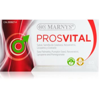 Marnys Prosvital capsule pentru funcționarea normală a prostatei și a căilor urinare