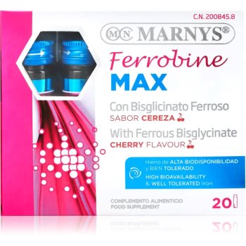 Marnys Ferrobine Max supliment alimentar pentru sprijinirea hematopoiezei