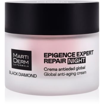 MartiDerm Black Diamond Epigence Expert Repair Night cremă de noapte antirid reincarcabil