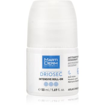 MartiDerm Driosec Intensive Roll-On antiperspirant impotriva transpiratiei excesive