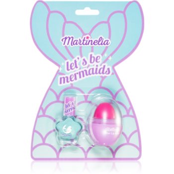 Martinelia Let´s be Mermaid Nail & Lip Balm set cadou (pentru copii)