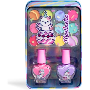 Martinelia Yummy Eyes & Nails Tin Box set pentru copii 3+