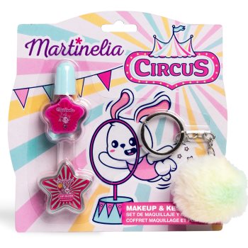 Martinelia Circus Makeup & Keychain set pentru copii 3+