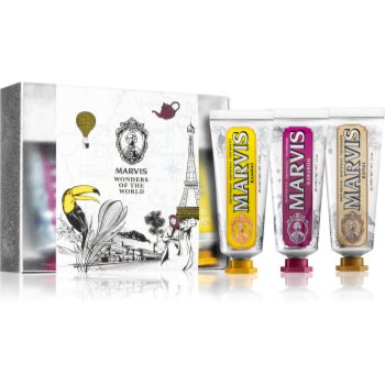 Marvis Flavour Collection set (protectie impotriva cariilor dentare) Marvis Cosmetice și accesorii
