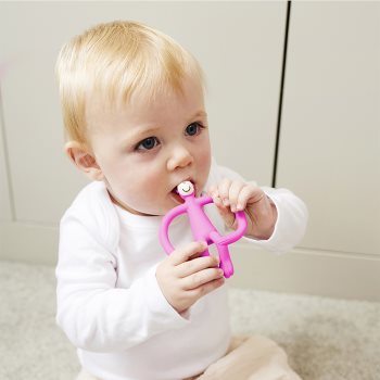 Matchstick Monkey Teething Toy and Gel Applicator jucărie pentru dentiție perie 2 in 1 - 1 | YEO
