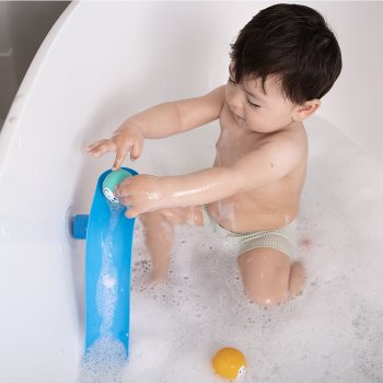 Matchstick Monkey Endless Bathtime Fun Slide Set set de jucării pentru cadă - 1 | YEO