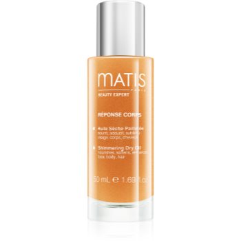 MATIS Paris Réponse Corps Shimmering Dry Oil ulei pentru stralucire pentru față, corp și păr