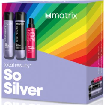 Matrix Total Results So Silver set cadou (neutralizeaza tonurile de galben)