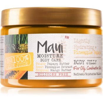 Maui moisture lightly hydrating + pineapple papaya gel de dus jeleu pentru ten gras
