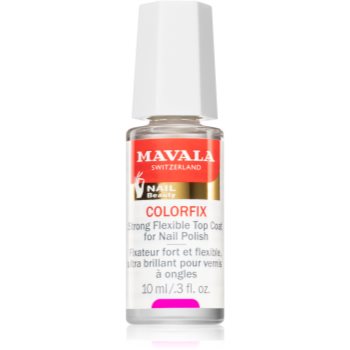 Mavala Nail Beauty Colorfix lac de unghii pentru o protecție perfectă și strălucire intensă