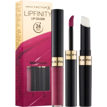 Max Factor Lipfinity Lip Colour ruj cu persistenta indelungata balsam Max Factor Cosmetice și accesorii