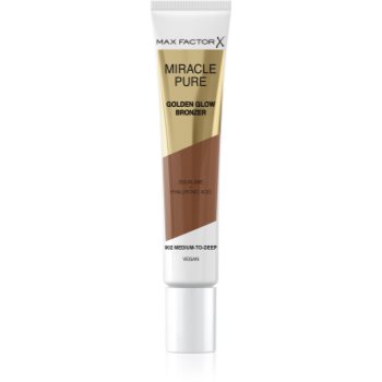 Max Factor Miracle Pure crema Bronzantã pentru o piele mai luminoasa