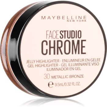 Maybelline Face Studio Chrome Jelly Highlighter iluminator din gel Maybelline
