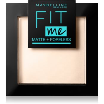 Maybelline Fit Me! Matte+Poreless pudra matuire Maybelline Cosmetice și accesorii