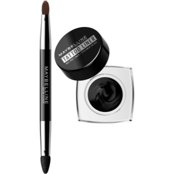 MAYBELLINE NEW YORK Tattoo Liner gel contur ochi de lungă durată cu pensula - 1 | YEO