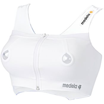 Medela Easy Expression™ Bustier White cordon pentru aspirare ușoară