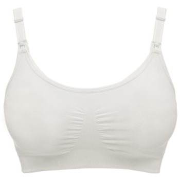 Medela Nursing & Pumping Bra White sutien pentru maternitate și alăptare 3 in 1