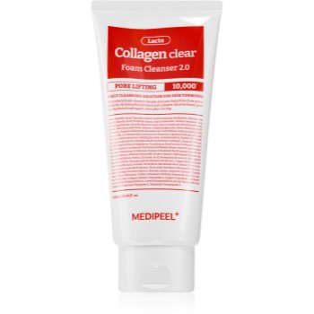 MEDIPEEL+ Red Lacto Collagen Clear Foam Cleanser 2.0 Spuma curatare intensa. pentru a restabili fermitatea pielii Curatarea pielii, MEDIPEEL+ Red Lacto Collagen Clear Foam Cleanser 2.0 Spuma curatare intensa. pentru a restabili fermitatea pielii - Sellmag.ro