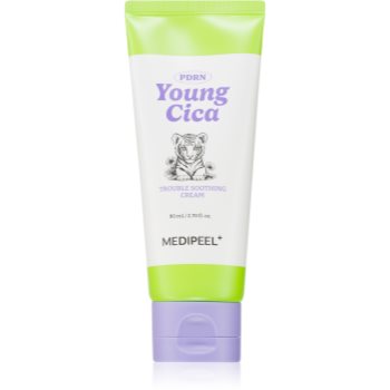 MEDIPEEL+ Young Cica PDRN Trouble Soothing Cream crema nutritiva pentru netezirea pielii