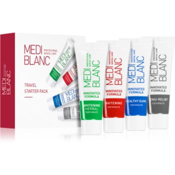 Mediblanc dental care set pentru voiaj zubních past