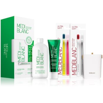 Mediblanc dental care dental care set set pentru îngrijirea dentară