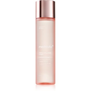 Medicube Triple Collagen Toner lotiune tonica cu efect de hidratare si lifting cu colagen