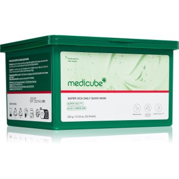 Medicube Super Cica Daily Quick Mask mască textilă calmantă cu efect de nutritiv