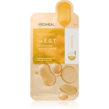 MEDIHEAL Ampoule Mask The E.G.T mască textilă nutritivă cu efect calmant