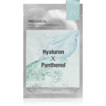 MEDIHEAL Derma Synergy Moisture Care Wrapping Mask інтенсивна зволожуюча маска для зміцнення шкірного бар’єра 1 кс