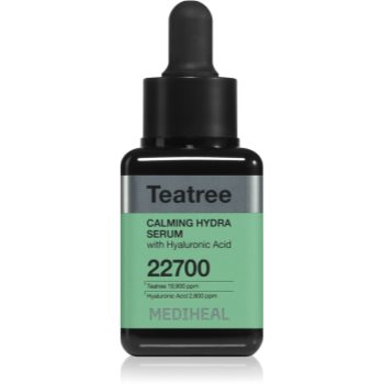 MEDIHEAL Teatree Calming Hydra Serum ser facial calmant cu efect de hidratare