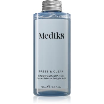 Medik8 Press & Clear tonic exfoliant delicat cu eliberare prelungită