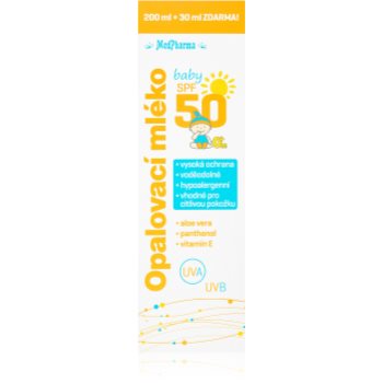 MedPharma Suntan Lotion SPF50 Baby loțiune de protecție solară pentru copii