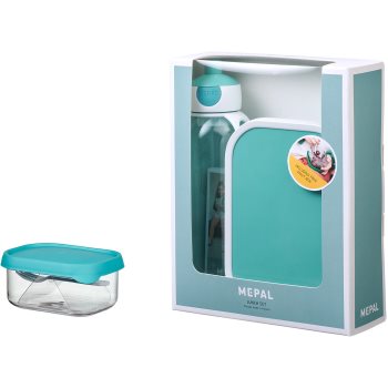 Mepal Lunch Set Turquoise serviciu de masă pentru copii (pentru copii) copii imagine noua