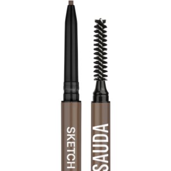 Mesauda Milano Sketch Brows creion pentru sprancene cu pensula - 1 | YEO