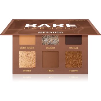 Mesauda Milano Bare Harmony paleta farduri de ochi