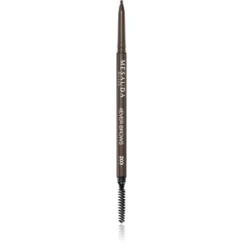 Mesauda milano 4ever brows creion sprâncene precise cu pensula