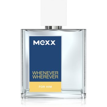 Mexx Whenever Wherever For Him Eau de Toilette pentru bărbați bărbați imagine noua
