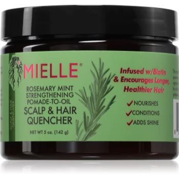 Mielle Rosemary Mint Pomade-to-Oil Scalp & Hair Quencher alifie pentru par