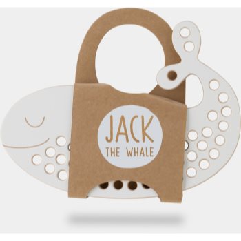 Milin Big Wooden Lacing Toy Whale Jack jucărie cu activități