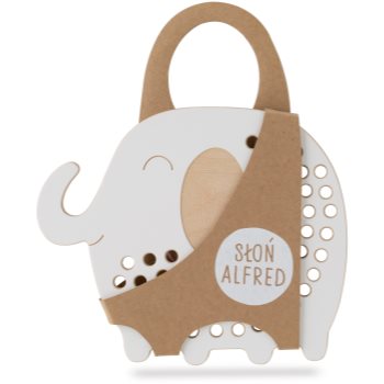 Milin Big Wooden Lacing Toy Elephant Oliver jucărie cu activități