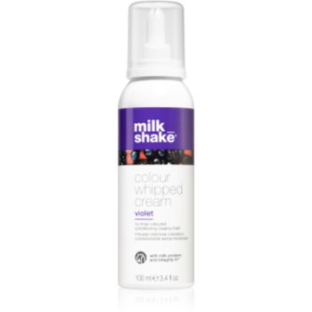 Milk Shake Colour Whipped Cream spuma tonica pentru toate tipurile de păr accesorii imagine noua
