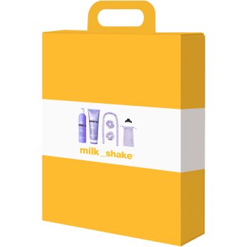 Milk Shake Silver Shine Set set cadou pentru parul blond cu suvite