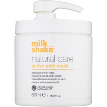 Milk Shake Natural Care Active Milk masca de lapte activa pentru păr uscat și deteriorat accesorii imagine noua