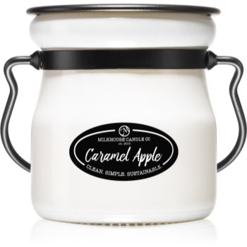 Milkhouse Candle Co. Creamery Caramel Apple lumânare parfumată Cream Jar