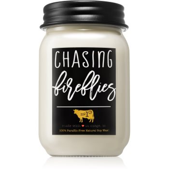 Milkhouse candle co. farmhouse chasing fireflies lumânare parfumată mason jar