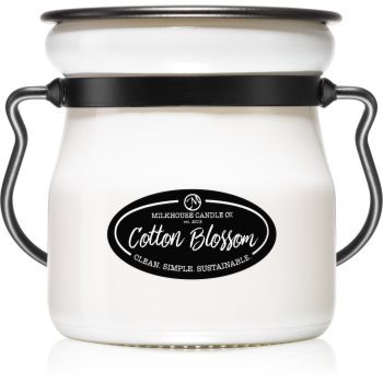 Milkhouse candle co. creamery cotton blossom lumânare parfumată cream jar