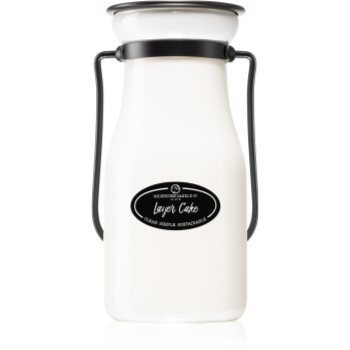 Milkhouse candle co. creamery layer cake lumânare parfumată milkbottle