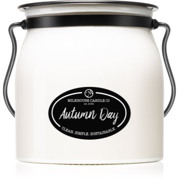 Milkhouse Candle Co. Creamery Autumn Day lumânare parfumată Butter Jar